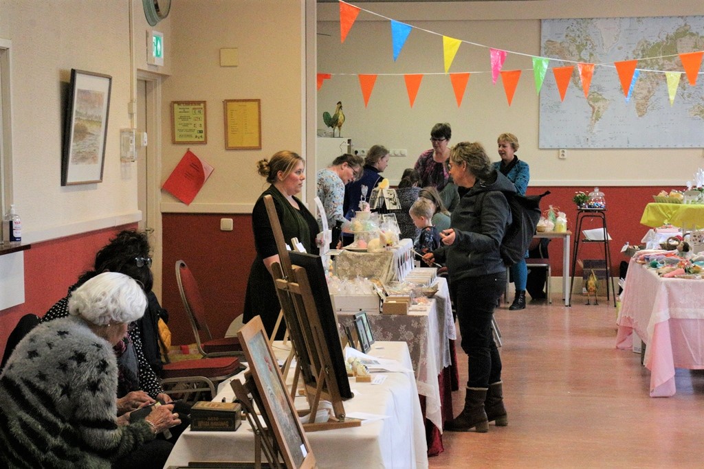 Beurs Creatief in Dorpshuis “de Pan”