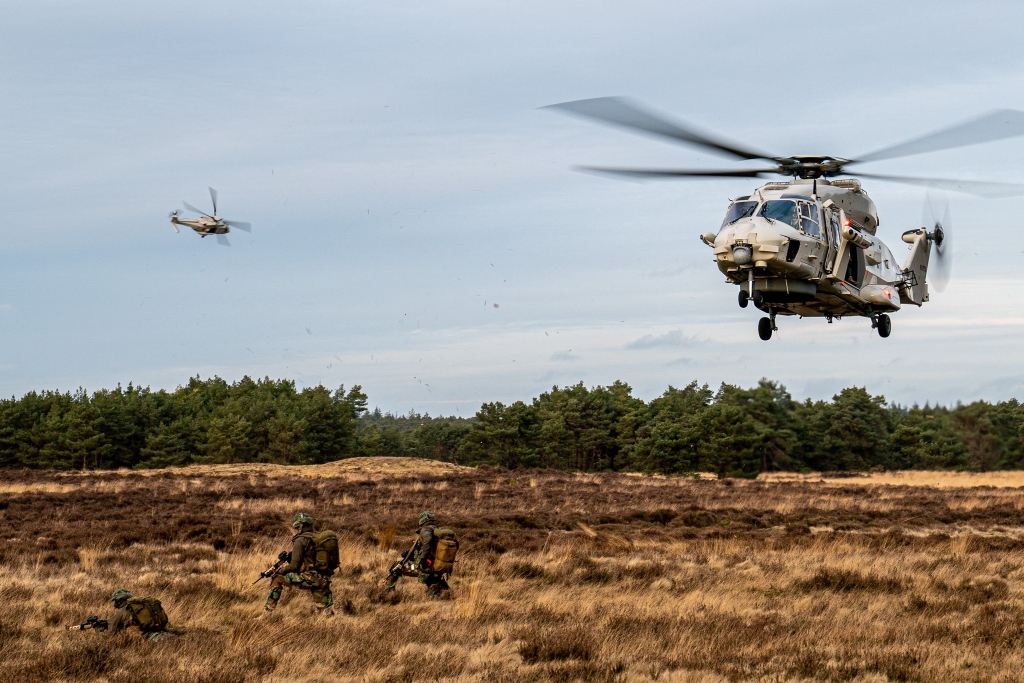 Training maritieme gevechtshelikopters