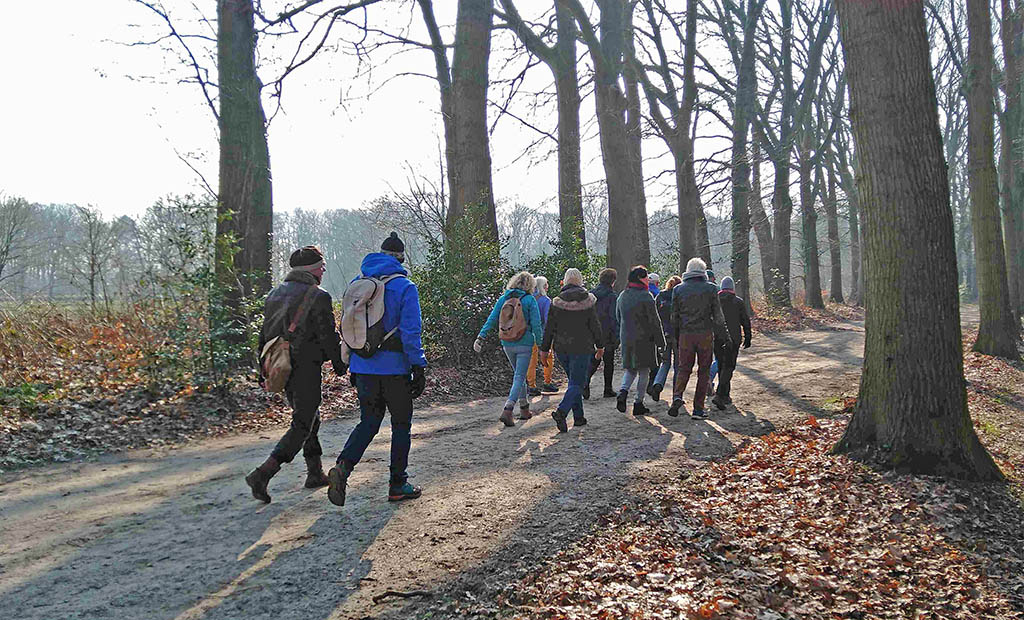 Wekelijks aan de wandel in Eelde